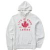 Men Life is Good Sweatshirts & Hoodies | Men'S Lig Canadiana Arc Simply True Fleece Hoodie Light Heather Gray