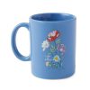 Home Life is Good Mugs | Sweet Dreams Wildflowers Jake'S Mug Cornflower Blue