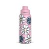 Home Hydrapeak Stainless Drinkware | Vintage Daisy 32Oz Stainless Steel Water Bottle Seashell Pink