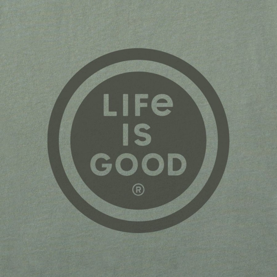 Men Life is Good Sweatshirts & Hoodies | Men'S Tonal Lig Coin Simply True Fleece Hoodie Moss Green