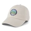 Women Life is Good Hats | Nd Wild Scenic Tattered Chill Cap Bone