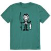 Men Life is Good Graphic Tees | Men'S Jake Fish Crusher Tee Spruce Green