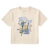 Women Life is Good Boxy Tees | Women'S Fineline Forest Frogs Boxy Crusher Tee Putty White