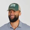 Men Life is Good Hats | Buck Buck Moose Old Favorite Mesh Back Cap Spruce Green