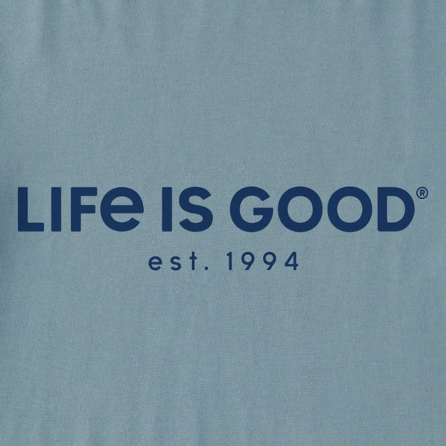 Men Life is Good Sweatshirts & Hoodies | Men'S Lig Est 1994 Simply True Fleece Hoodie Smoky Blue