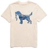 Men Life is Good Graphic Tees | Men'S Macro Micro Dogscape Crusher Tee Putty White