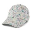 Women Life is Good Hats | Botanical Butterfly Pattern Chill Cap Bone