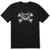 Men Life is Good Graphic Tees | Men'S Vintage Outlaw Al Crusher Tee Jet Black