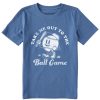 Kids Life is Good Graphic Tees | Kids Matchbook Take Me Out To The Ball Game Crusher Tee Vintage Blue