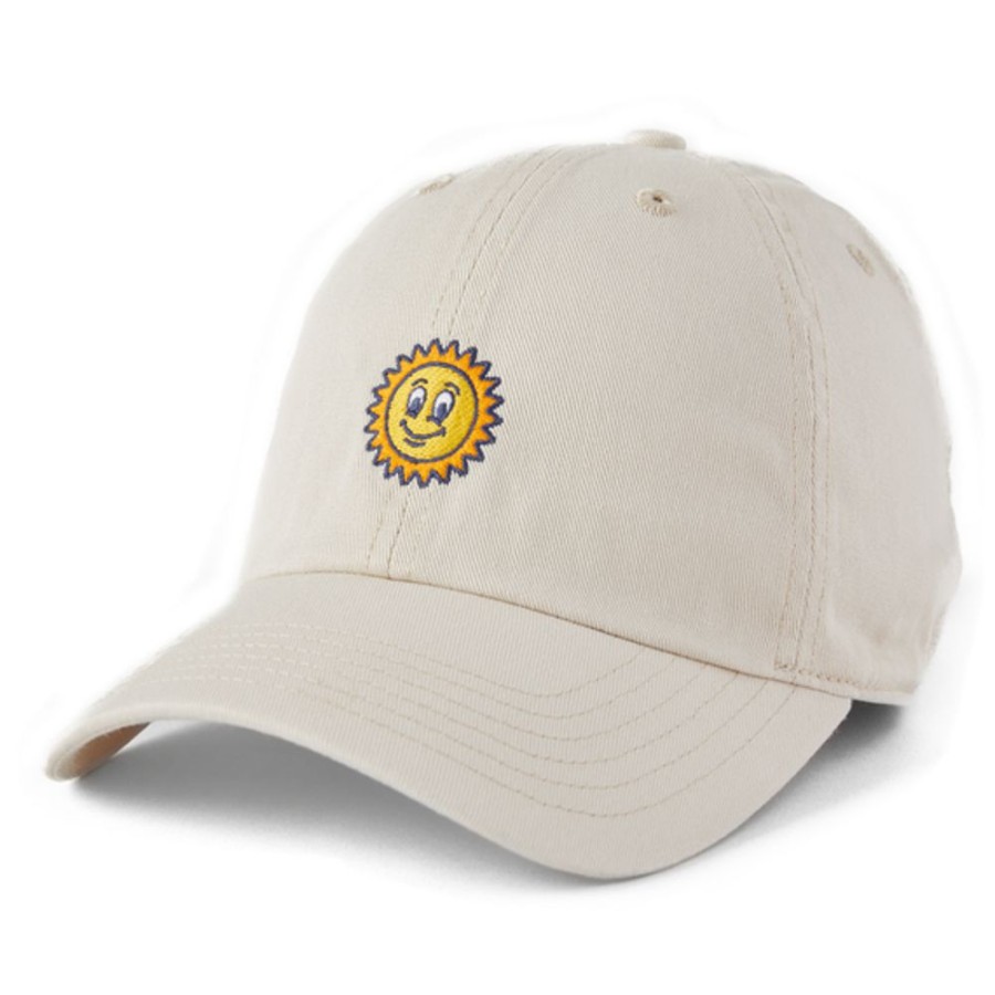 Women Life is Good Hats | Rise And Shine Sun Chill Cap Bone