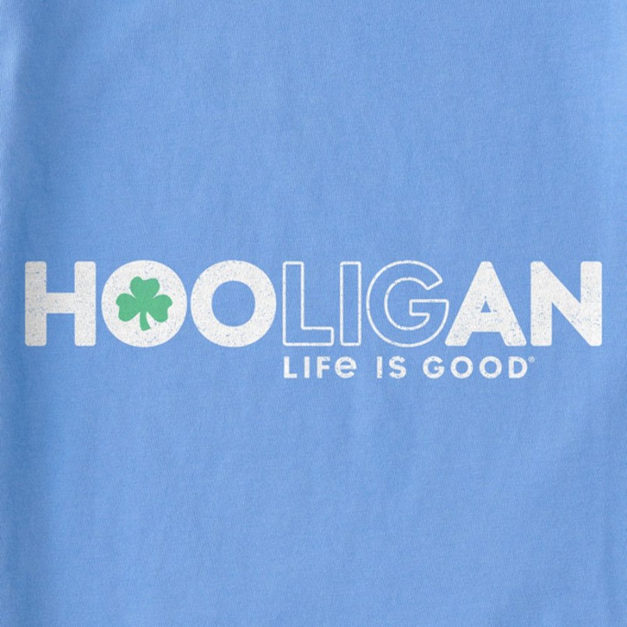 Women Life is Good Sweatshirts & Hoodies | Women'S Clean Hooligan Simply True Fleece Hoodie Cornflower Blue