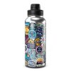 Home Hydrapeak Mugs | Sticker Collage 32Oz Stainless Steel Water Bottle Multi-Color