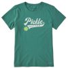 Home Life is Good Pickleball | Women'S Athletic Pickle Baller Crusher Tee Spruce Green