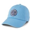 Men Life is Good Hats | Vintage Lig Coin Tattered Chill Cap Cool Blue