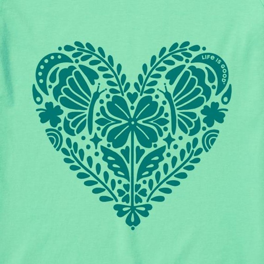 Women Life is Good Sweatshirts & Hoodies | Women'S Celtic Clover Heart Simply True Fleece Hoodie Spearmint Green