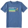 Kids Life is Good Graphic Tees | Kids Vintage Be Awesome Winnie & P Bike Crusher Tee Vintage Blue