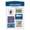 Home Life is Good Stickers & Magnets | Outdoor Six-Pack Sticker Pack Multi-Color