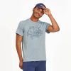 Men Life is Good Graphic Tees | Men'S Off-Road Fun Active Tee Smoky Blue