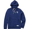 Men Life is Good Sweatshirts & Hoodies | Men'S Single Fish Simply True Fleece Hoodie Darkest Blue