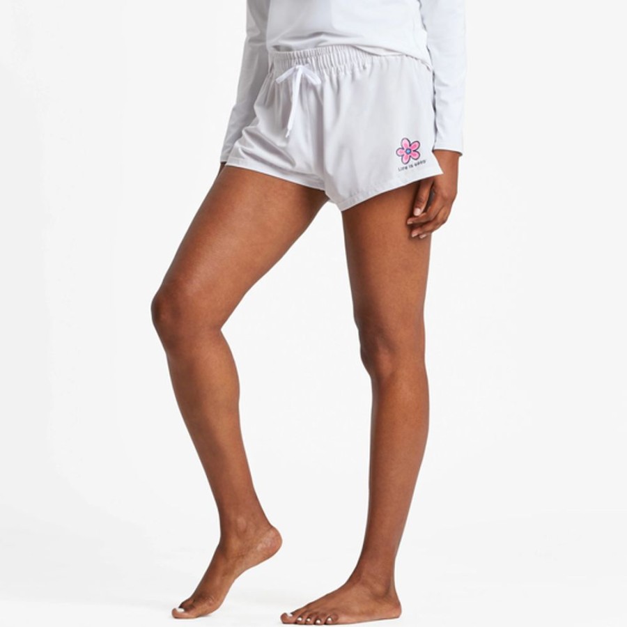 Women Inmocean Swimwear | Women'S Daisy Boardshort Cloud White