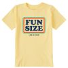 Kids Life is Good Graphic Tees | Kids Clean Fun Size Crusher Tee Sandy Yellow