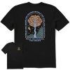 Men Life is Good Graphic Tees | Men'S What You Imagine, You Create Tree Short Sleeve Tee Jet Black