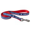 Home Coastal Pet | Patriotic Eagle Ribbon Overlay Dog Leash Darkest Blue