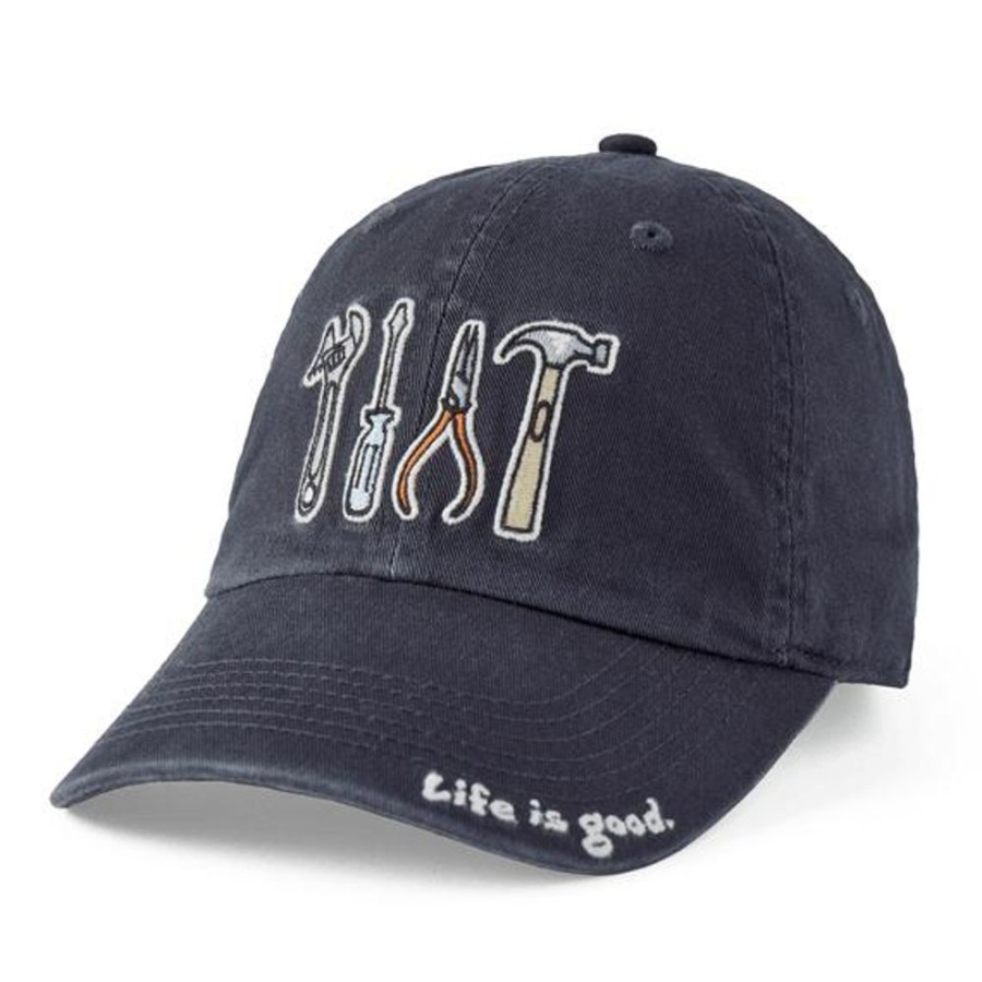 Women Life is Good Hats | Diversified Portfolio Tools Chill Cap Jet Black