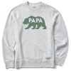 Men Life is Good Sweatshirts & Hoodies | Men'S Papa Bear Solid Simply True Fleece Crew Light Heather Gray