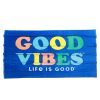 Home Life is Good Beach Towels | Berkshire Good Vibes Beach Towel Royal Blue