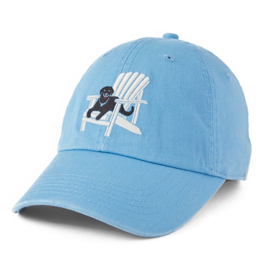 Women Life is Good Hats | Dog Days Youth Chill Cap Cool Blue