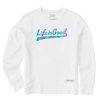 Women Life is Good Sweatshirts & Hoodies | Women'S Tie Dye Lig Ballyard Simply True Fleece Crew Cloud White