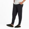 Men Life is Good Crusher-Flex Apparel | Men'S Solid Crusher-Flex Jogger Jet Black