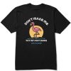 Men Life is Good Graphic Tees | Men'S Put My Foot Down Crusher Tee Jet Black