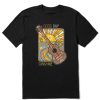 Men Life is Good Graphic Tees | Men'S Good Day Sunshine Guitar Short Sleeve Tee Jet Black