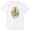 Men Life is Good Graphic Tees | Men'S Guitar Tree Crusher Tee Cloud White