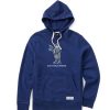 Men Life is Good Sweatshirts & Hoodies | Men'S Jake Livin The Dream Simply True Fleece Hoodie Darkest Blue