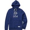 Men Life is Good Sweatshirts & Hoodies | Men'S Lig Scribble Simply True Fleece Hoodie Darkest Blue