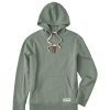 Men Life is Good Sweatshirts & Hoodies | Men'S Quirky Pint Simply True Fleece Hoodie Moss Green