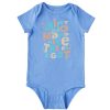 Kids Life is Good | Baby Ain'T No Mama Crusher Bodysuit Cornflower Blue