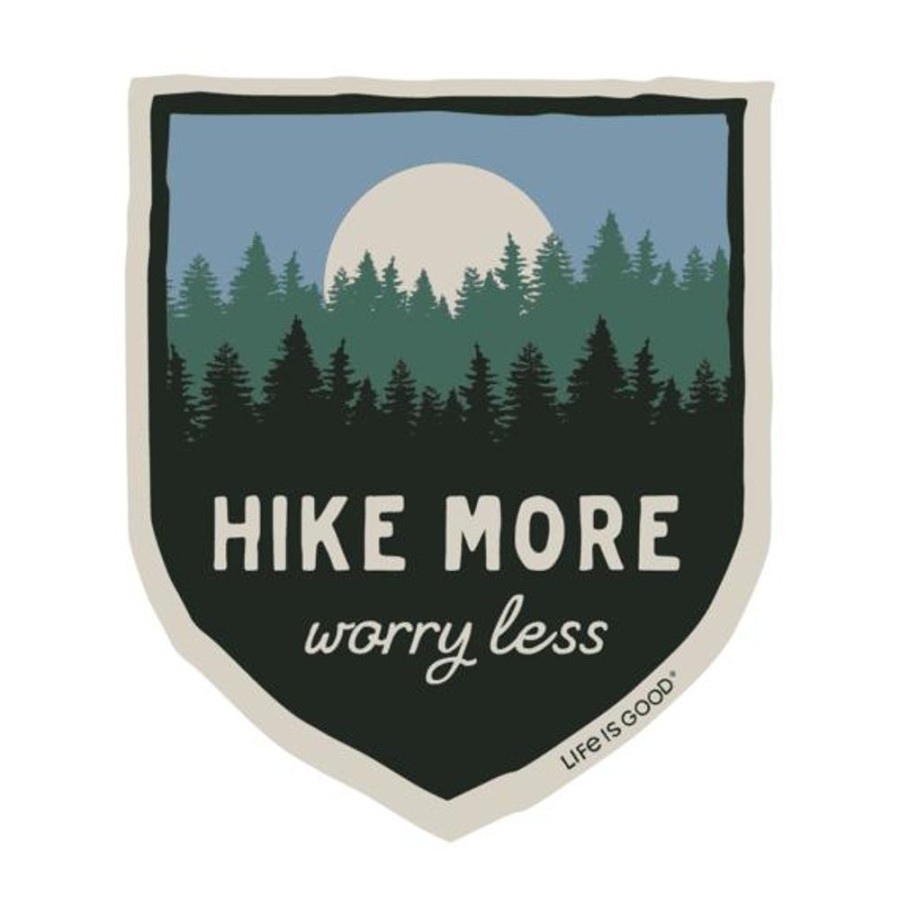 Home Life is Good Stickers & Magnets | Hike More Decal Miscellaneous