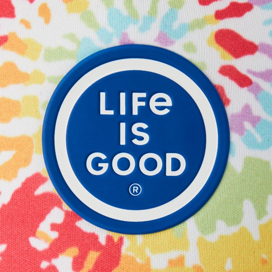 Women Life is Good Hats | Kids Tie Dye Coin Trucker Hat Darkest Blue