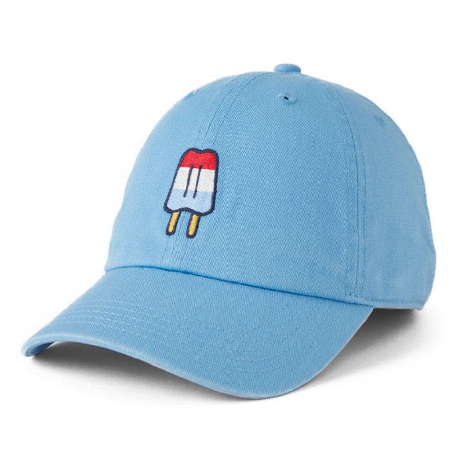 Kids Life is Good Hats | Kids Patriotic Popsicle Kids Chill Cap Cool Blue