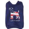 Home Coastal Pet | Americana Dog T-Shirt Darkest Blue