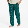 Men Life is Good Lounge & Sleepwear | Men'S Craft Beer Pattern Classic Sleep Pant Mallard Green