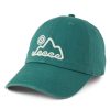 Men Life is Good Hats | Tribal Mountain Chill Cap Spruce Green