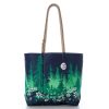 Women Sea Bags Bags, Backpacks & Totes | Sea Bags Daisy Forest Tote Darkest Blue