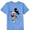 Kids Life is Good Graphic Tees | Kids Clean Steamboat Willie Dancing Crusher Tee Cornflower Blue