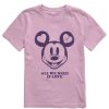 Kids Life is Good Graphic Tees | Kids Clean All We Need Is Love Wilie Crusher Tee Violet Purple