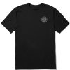 Men Life is Good Graphic Tees | Men'S Lig Coin Crusher Tee Jet Black